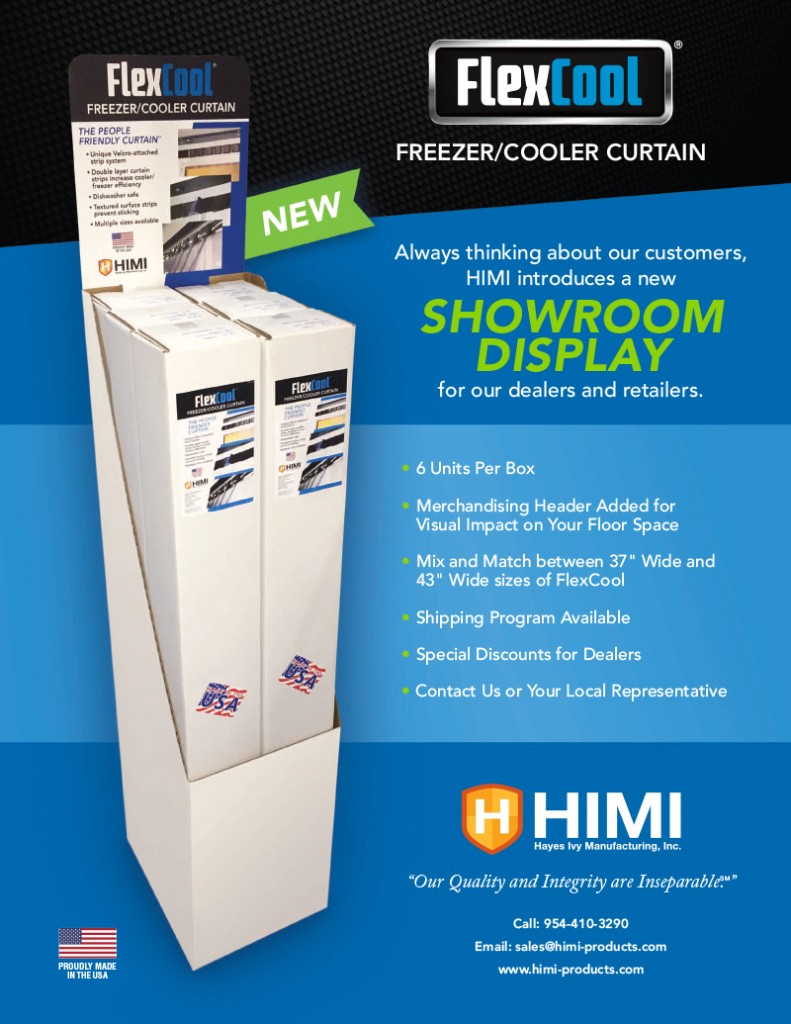 FlexCool Cooler Freezer Curtain / Freezer Curtains HIMI Products